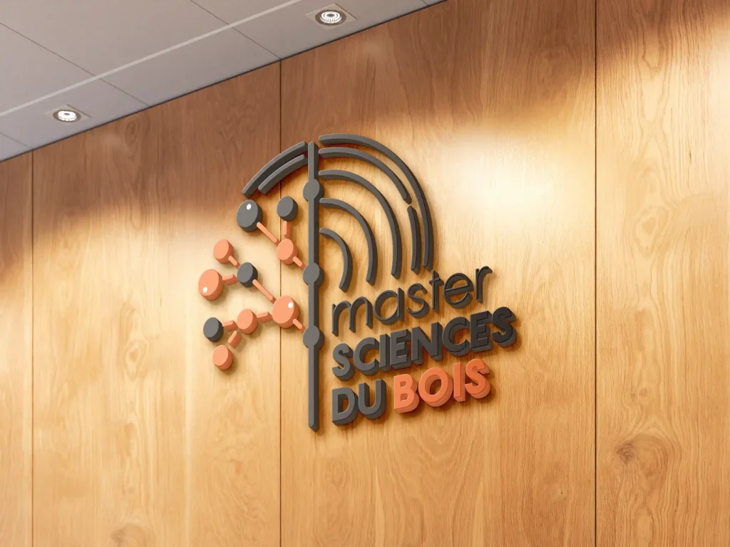 Logo du Master Sciences du Bois dans la filière bois